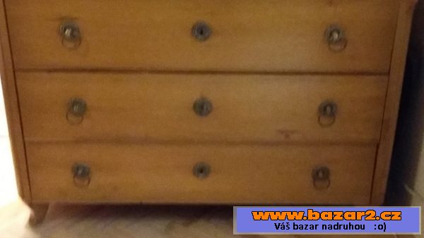 Komoda jasan pozdní Biedermeier