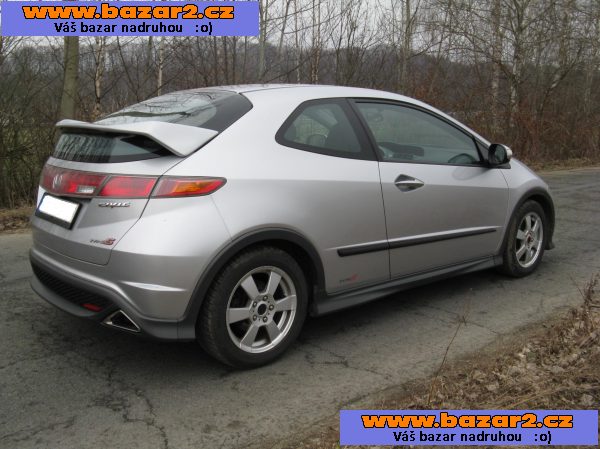 HONDA CIVIC, typeS, r.v. 2007, najeto 56 800km 