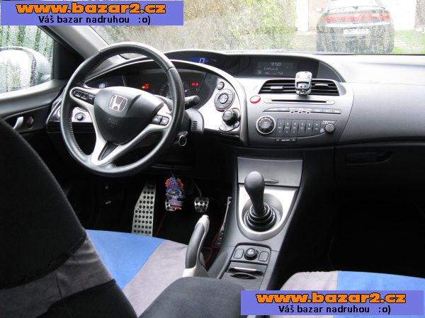HONDA CIVIC, typeS, r.v. 2007, najeto 56 800km 