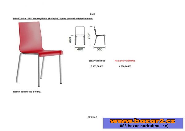 Designové židle