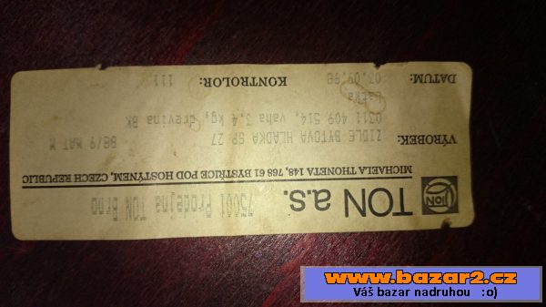 Ton stoly - židle
