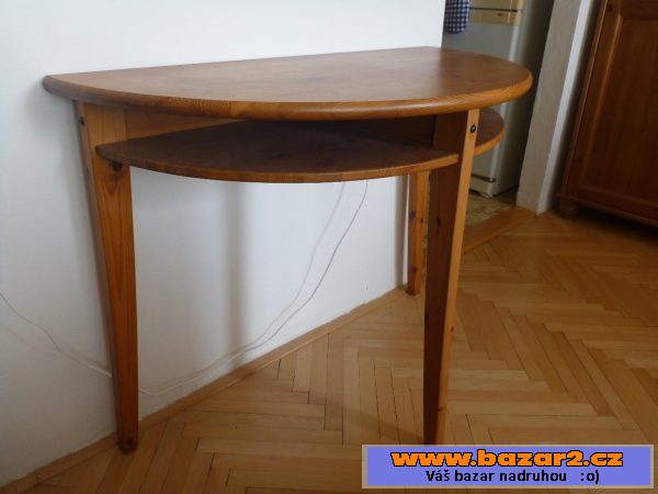 Prodám půlkulatý stolek IKEA
