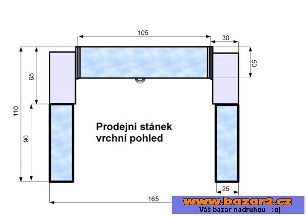 Prodám prodejní pult