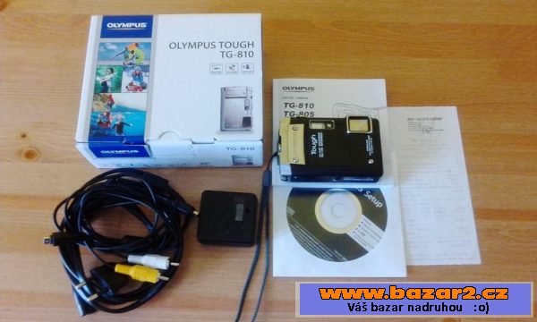 Olympus Tough TG-810, odolný s GPS
