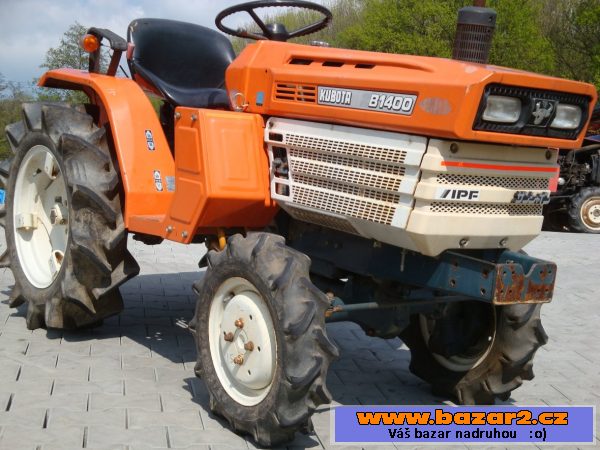 Japonský malotraktor Kubota B1400