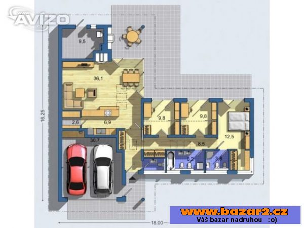 Projekt RD BUNGALOV 772 od Euroline
