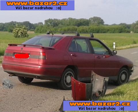 havarovaný vůz SAET TOLEDO 1999