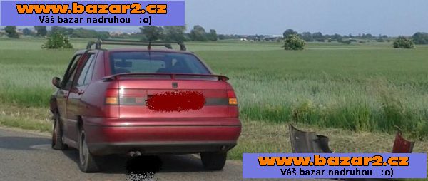 havarovaný vůz SAET TOLEDO 1999