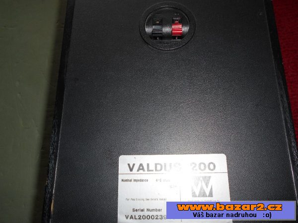 Dřevěné reprobedny Valdus 200 W