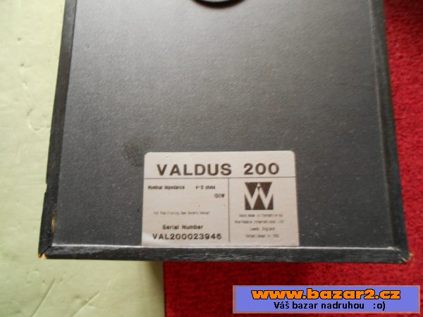 Dřevěné reprobedny Valdus 200 W