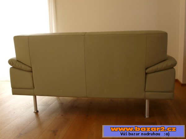 Kožená sedačka, super stav,160cm.