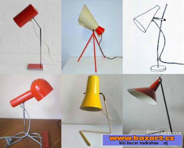 Starší lampičku nebo lampu