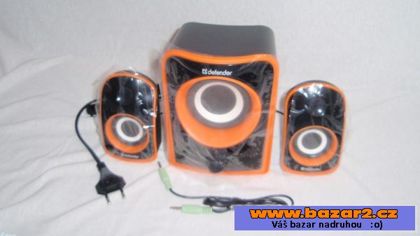 Reproduktory 2.1 na 230V s 3,5 jack