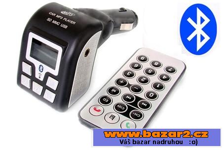 Bluetooth FM transmitte MP3, auta