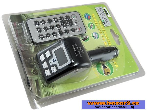 Bluetooth FM transmitte MP3, auta