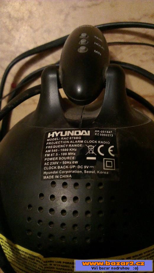 Rádio Hyundai RAC 878BG