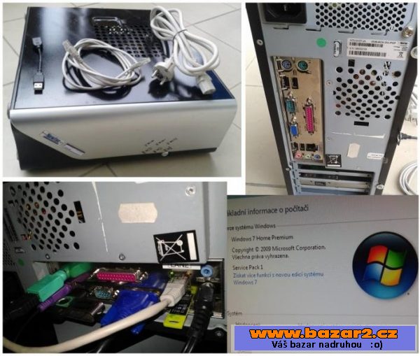 PC intel 2.2GHz 2GBram 80GBsata