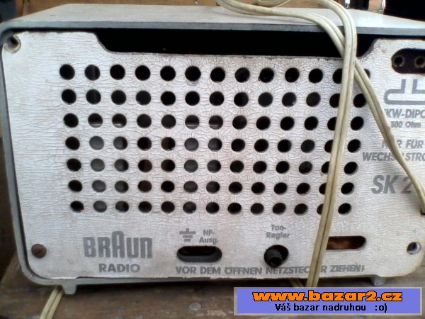Bakelitová rádia Philips a Braun