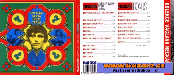 CD kolekce Václava Neckáře