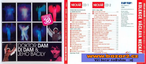 CD kolekce Václava Neckáře