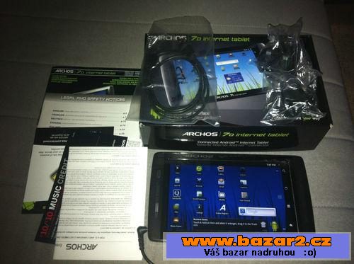 tablet Archos 70 250GB čeština