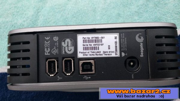 Externí 300GB  pevný disk Seagate 