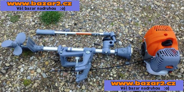 Lodní motor 62ccm Nabízíme Vám nový 2-taktní závěsný motor s