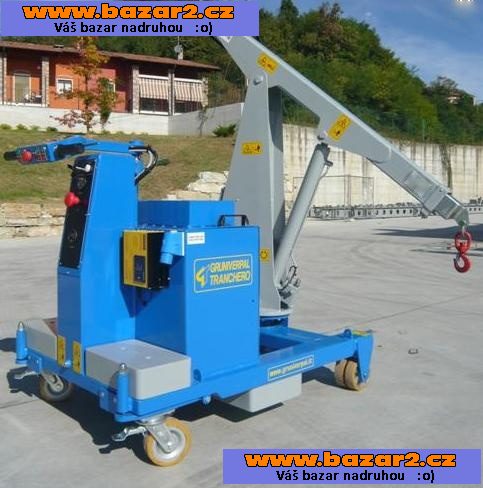 Pojízdný elektrický jeřáb Gruniverpal GB500 TR