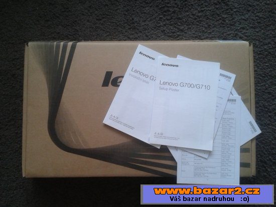 Notebook Lenovo G700 - černý
