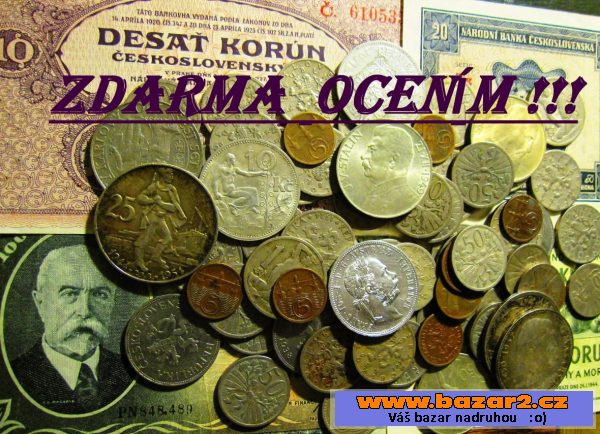 Zdarma ocením staré mince (Benešov)