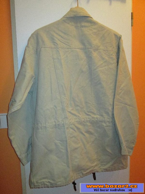 Pánská parka světlá khaki Afars