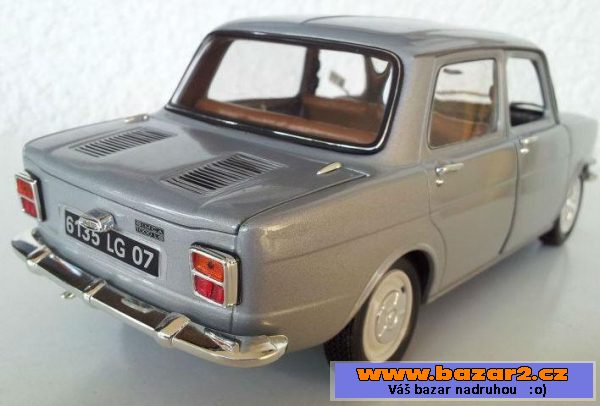Kovový model Simca 1000 LS 1/18