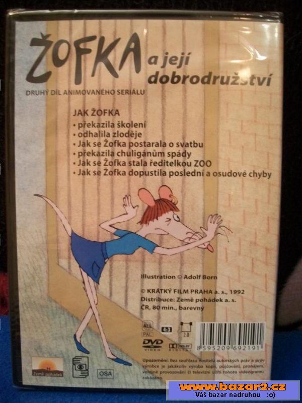 DVD - Žofka a její dobrodružství 2