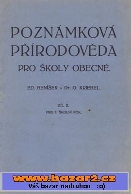 Poznámková přírodověda pro školy..