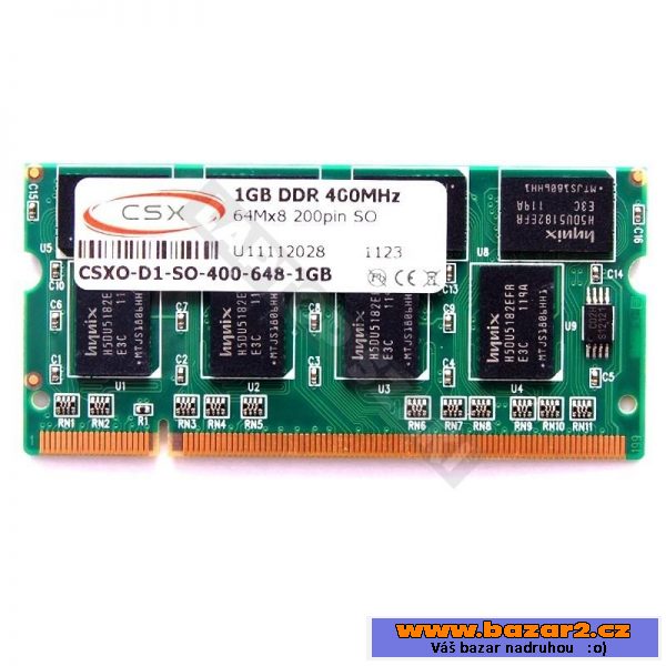SODIMM DDR1 na 1 Gb k laptopu