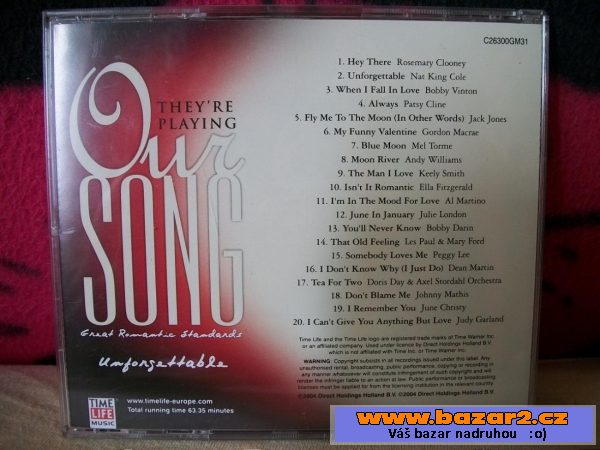 CD Our Song – Great Romantic 