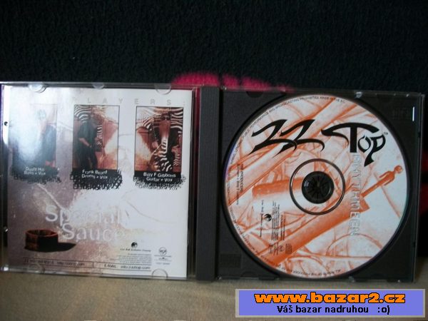 CD ZZ TOP Rhytmeen