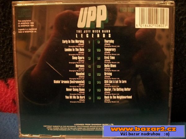 CD The Jeff Beck Band - Legends UPP