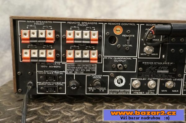 Marantz 4400 Receiver Quadradial