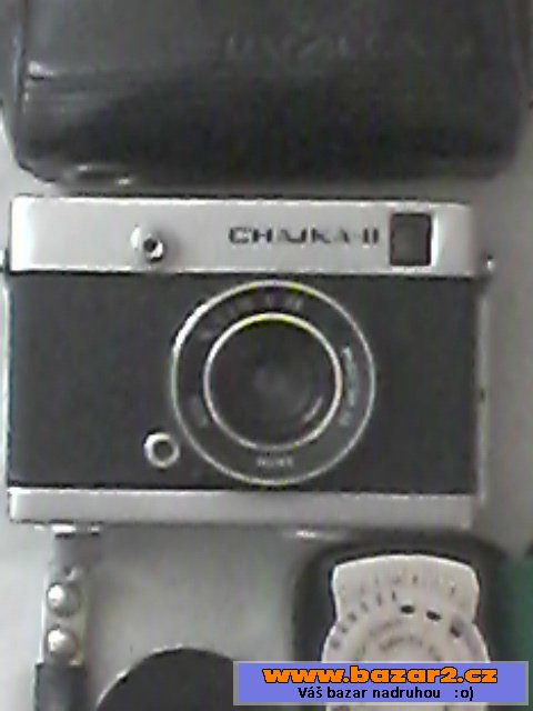 Fotoaparát Chajka a expozimetr