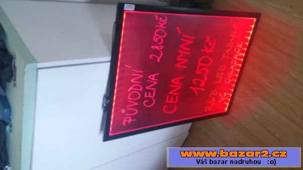 RGB LED TABULE NOVÉ cena 1250kč
