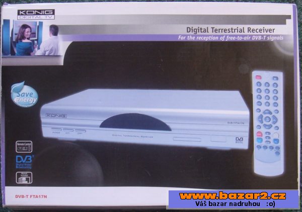 Set top box dvb-t König FTA17N