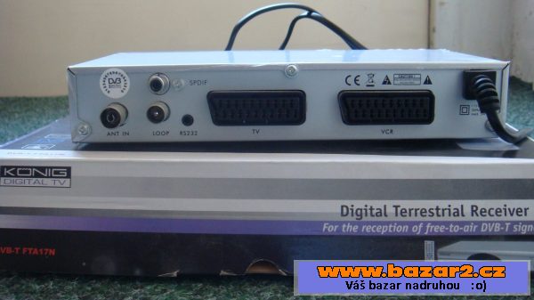 Set top box dvb-t König FTA17N