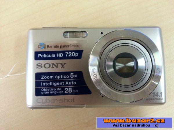 Sony Cybershoot DSC +SD karta+přísl