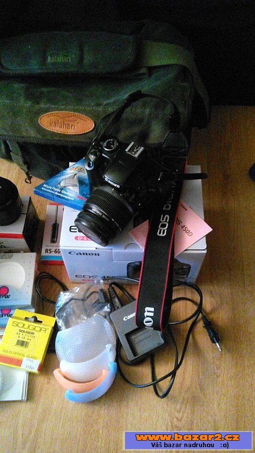 Kompletní vybavení fotografa