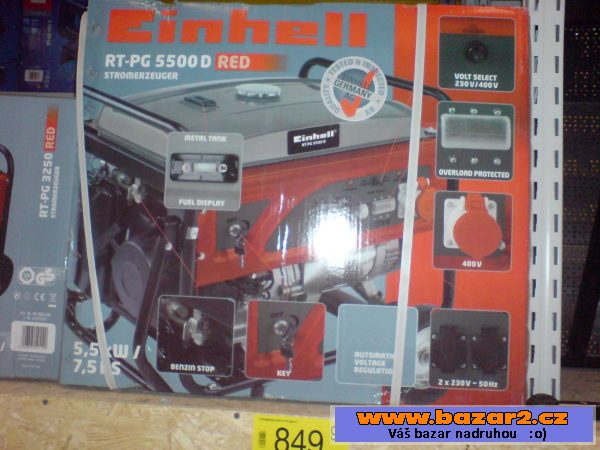 Generátor benzín , výkon max 5,5kW