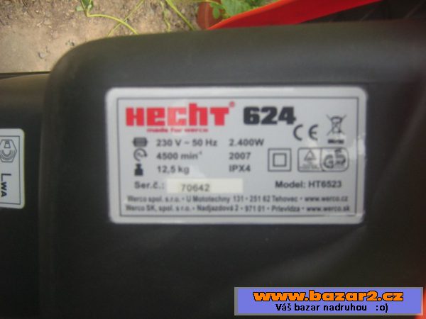 Zahradní drtič HECHT 624