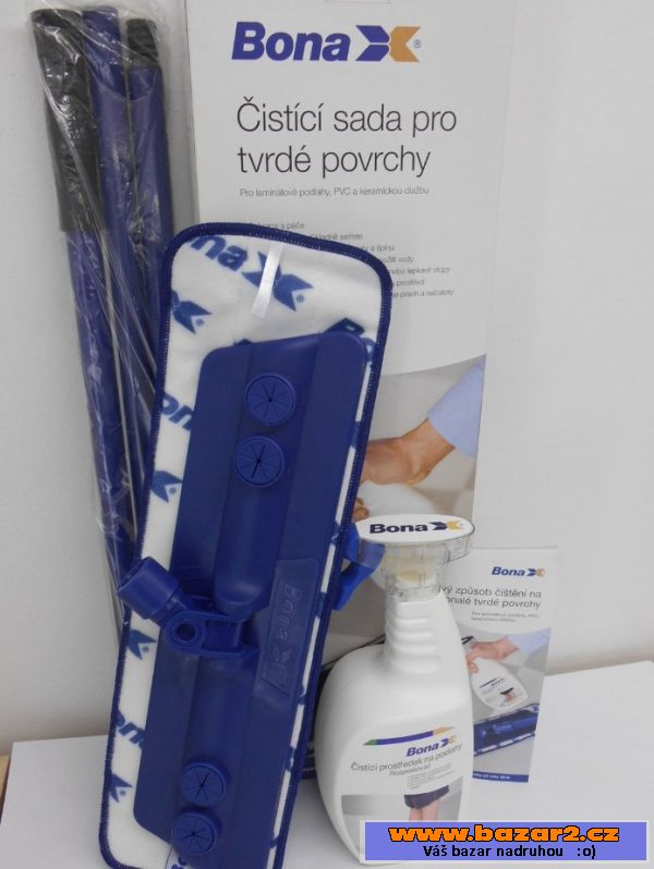 Bona čistící sada pro tvrdé povrchy