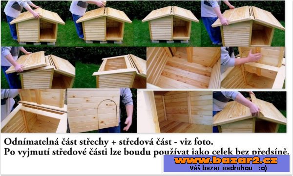 Bouda pro psa - nová, dřevěná