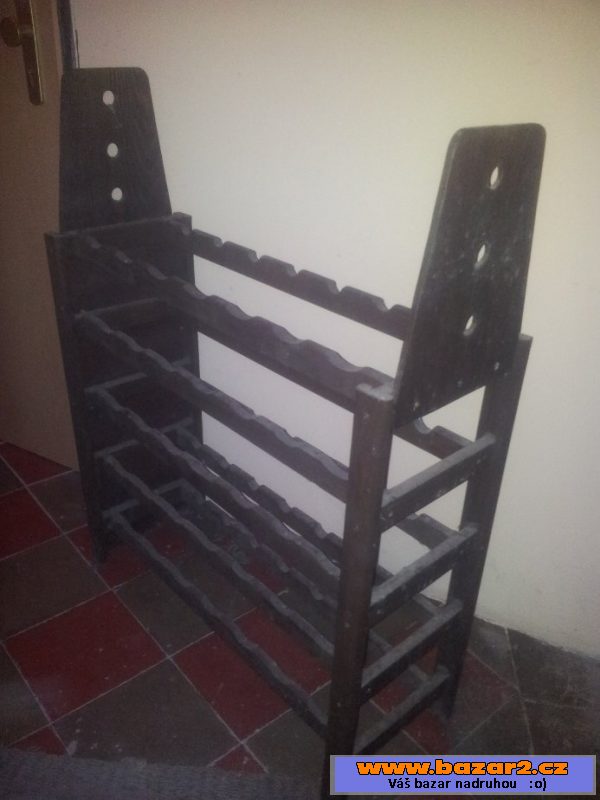 Stojan na víno 2 ks vinotéka bar 